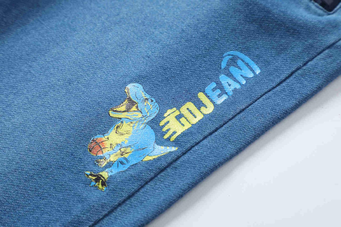 Chlapecké riflové tepláky - kalhoty Kugo CK0932 černé